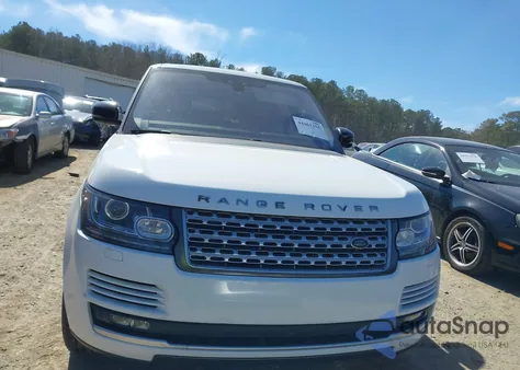 2017 Land Rover Range Rover 3.0L V6 Supercharged Hse из США, поврежденный, VIN SALGS2FV3HA334626